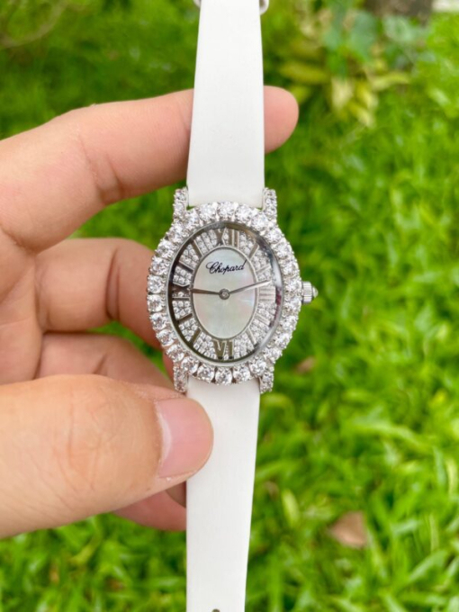 Custom Lady Chopard L’Heure Du Diamant Oval - Asian Lady Watch 12