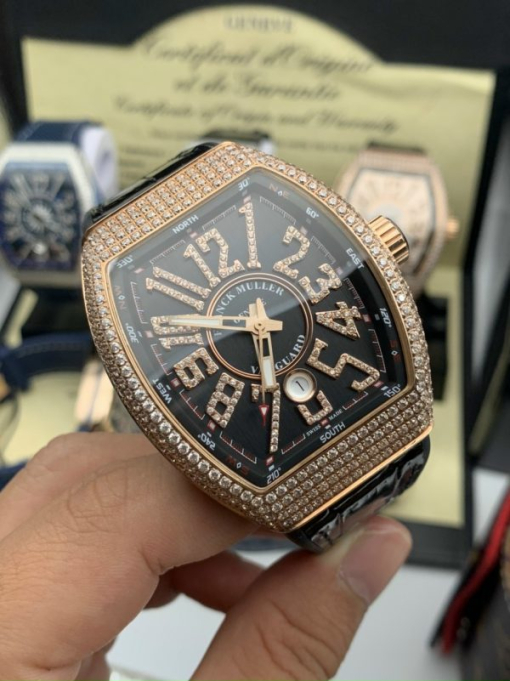 Custom Franck Muller V45 RoseGold - Swiss FM23 - Image 2