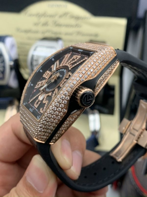 Custom Franck Muller V45 RoseGold - Swiss FM23 - Image 5