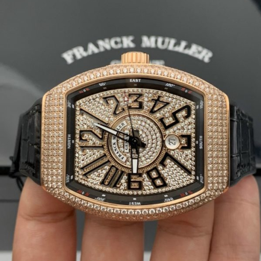 Custom Franck Muller V45 RoseGold - Swiss FM34