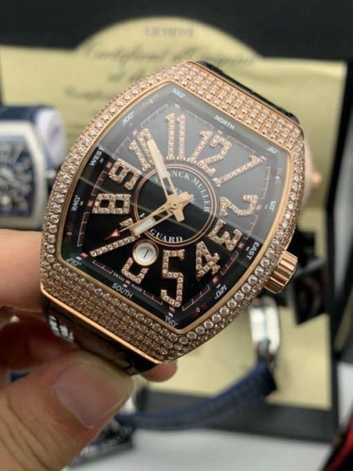 Custom Franck Muller V45 RoseGold - Swiss FM23 - Image 6