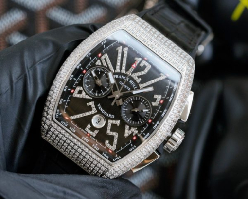 Custom Franck Muller V45 CC DT Yachting - Swiss FM32 - Image 4