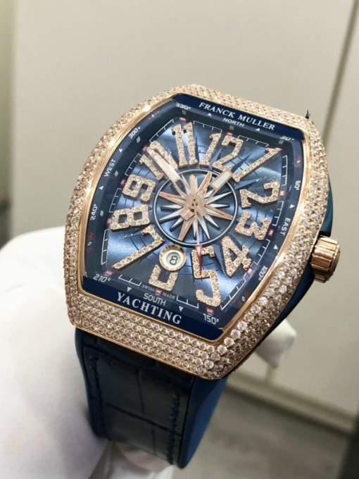 Custom Franck Muller Blue - Swiss FM24 - Image 2