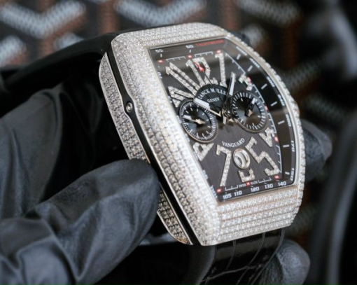 Custom Franck Muller V45 CC DT Yachting - Swiss FM32 - Image 3