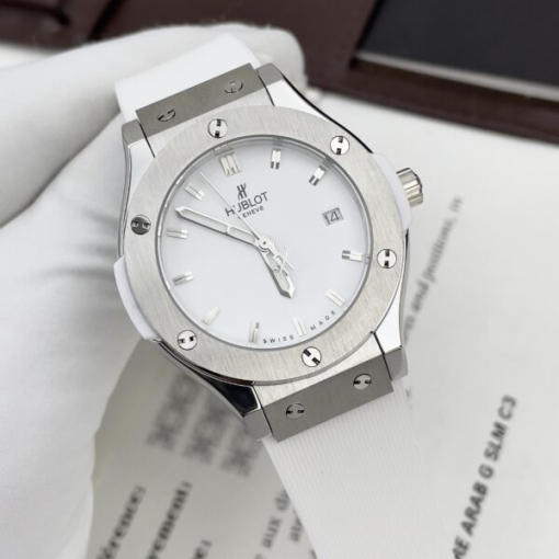 Custom Lady Hublot Classic Fusion White Dial - Asian Lady Watch 1 - Image 2