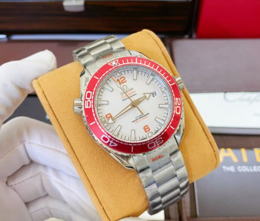 Custom  Omega Seamaster Red Bezel- Asia Omega 21 - Image 2