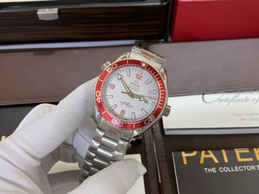 Custom  Omega Seamaster Red Bezel- Asia Omega 21 - Image 4