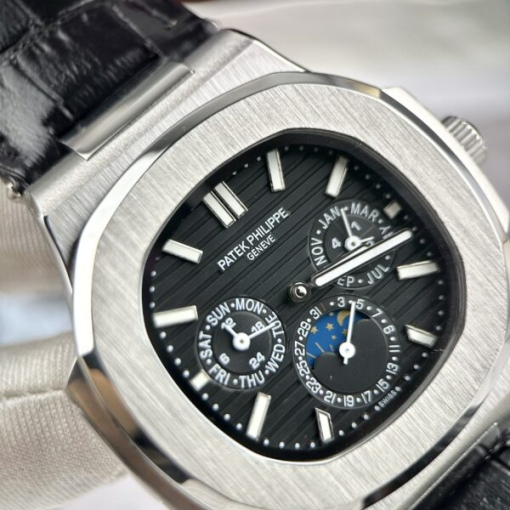 Custom Patek Philippe Nautilus 5740 Black Dial - Asian Patek 67 - Image 4