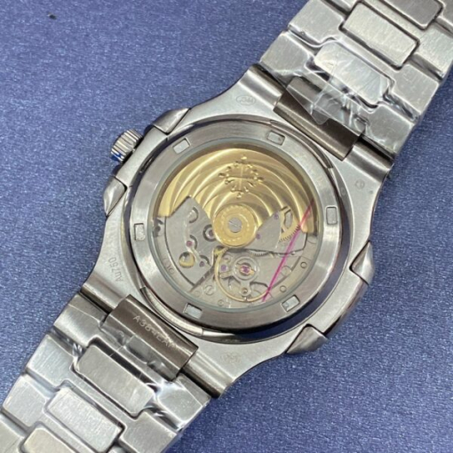 Custom Patek Philippe Nautilus 5711 Grey Dial Diamonds - Asian Patek 28 - Image 5