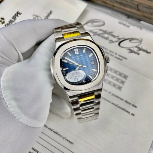 Custom Patek Philippe Nautilus 5711 Deepsea Blue Dial - Asian Patek 9 - Image 3