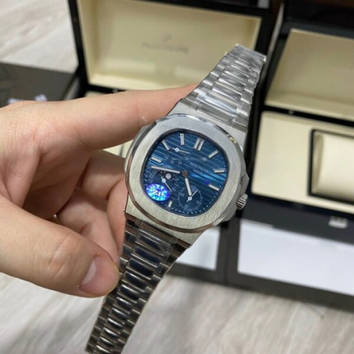 Custom Patek Philippe Nautilus 5712 Blue Dial - Asian Patek 94 - Image 3