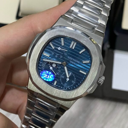 Custom Patek Philippe Nautilus 5712 Blue Dial - Asian Patek 94