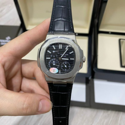 Custom Patek Philippe Nautilus 5712 Black Dial - Asian Patek 89