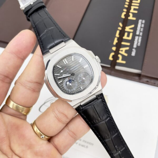 Custom Patek Philippe Nautilus 5712 Black Dial - Asian Patek 104