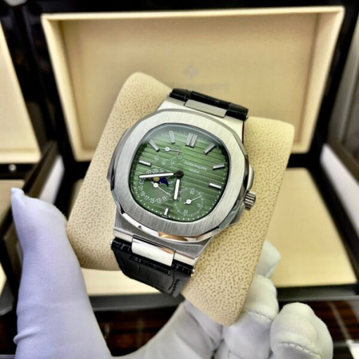 Custom Patek Philippe Nautilus 5712 Green Dial - Asian Patek 92