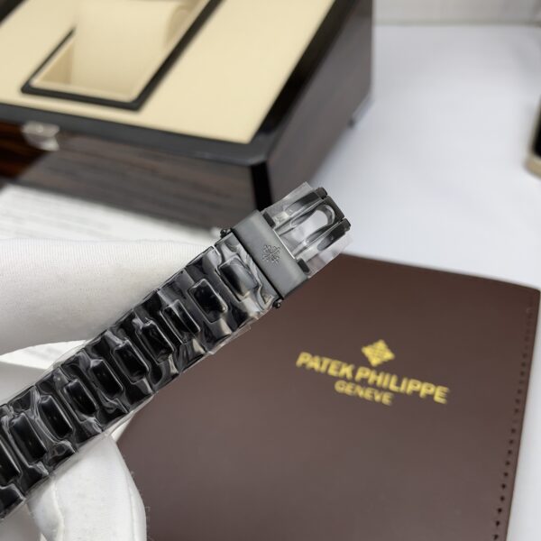Custom Patek Philippe Nautilus 5712 Full Black Dial - Asian Patek 103 - Image 7