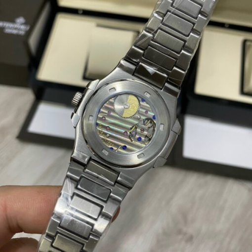 Custom Patek Philippe Nautilus 5712 Grey Dial - Asian Patek 84 - Image 5