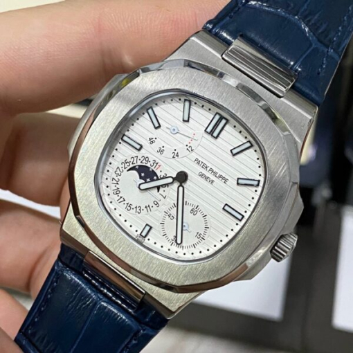 Custom Patek Philippe Nautilus 5712 White Dial - Asian Patek 88 - Image 4