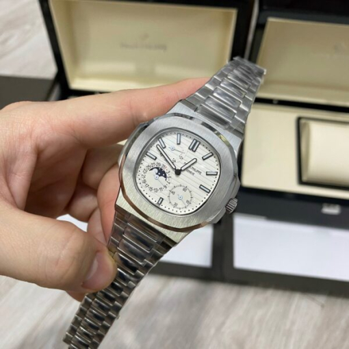 Custom Patek Philippe Nautilus 5712 White Dial - Asian Patek 101 - Image 3