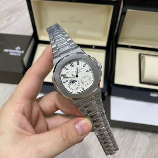 Custom Patek Philippe Nautilus 5712 White Dial - Asian Patek 101 - Image 4