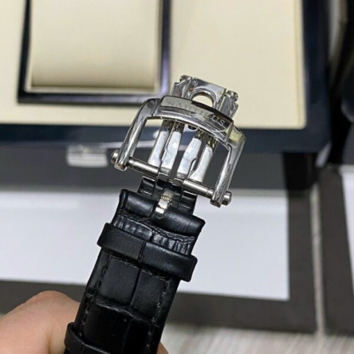 Custom Patek Philippe Nautilus 5740 Black Dial Diamonds Bezel - Asian Patek 77 - Image 6