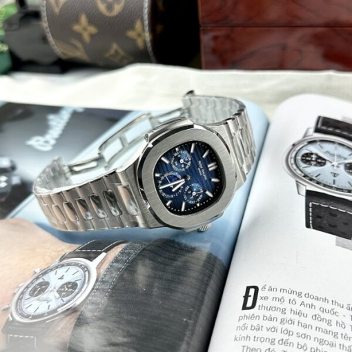 Custom Patek Philippe Nautilus 5740 Blue Dial - Asian Patek 74 - Image 2