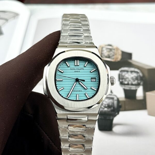 Custom Patek Philippe Nautilus 5711 Tiffany Blue - Asian Patek 1