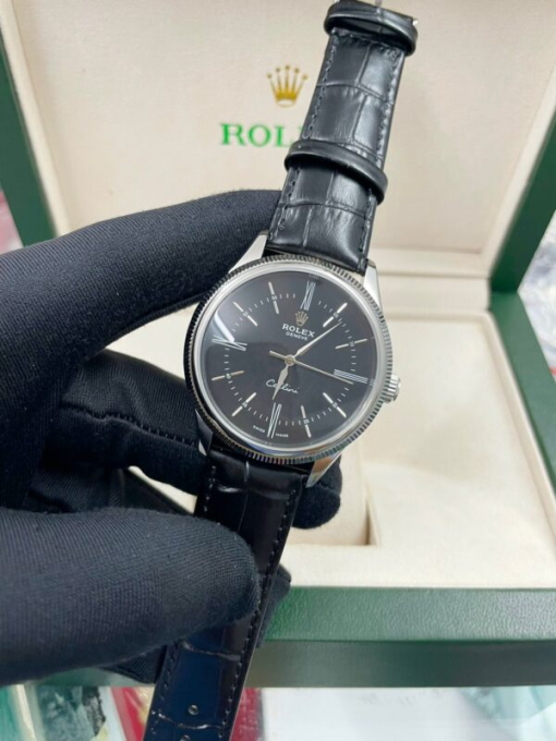 Custom Rolex Cellini Black Dial - Asian Rolex 167 - Image 2