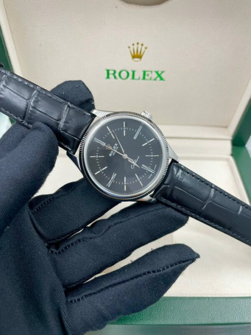 Custom Rolex Cellini Black Dial - Asian Rolex 167 - Image 3