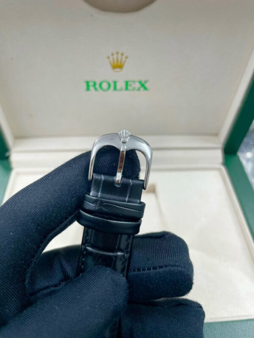 Custom Rolex Cellini Black Dial - Asian Rolex 167 - Image 7