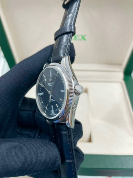 Custom Rolex Cellini Black Dial - Asian Rolex 167 - Image 4