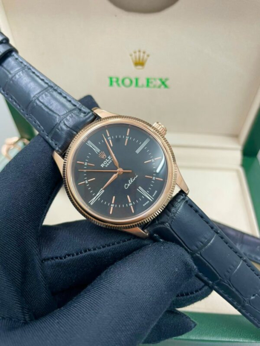 Custom Rolex Cellini Black Dial - Asian Rolex 169 - Image 2