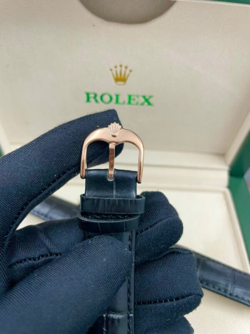 Custom Rolex Cellini Black Dial - Asian Rolex 169 - Image 7