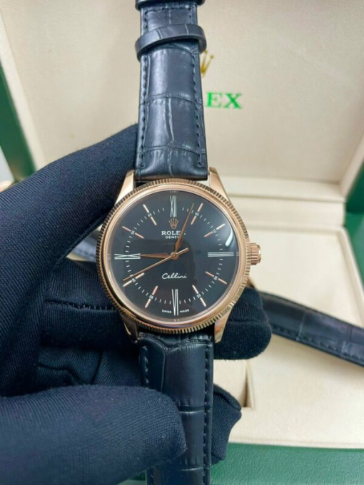 Custom Rolex Cellini Black Dial - Asian Rolex 169