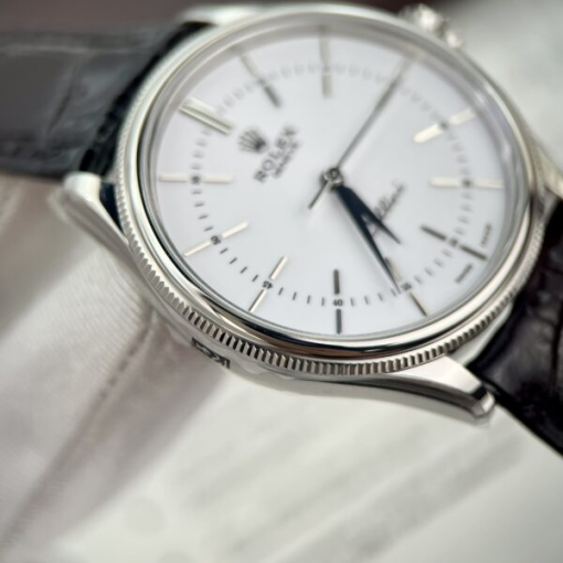 Custom Rolex Cellini White Dial - Swiss 201 - Image 3