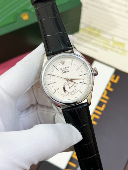 Custom Rolex Cellini White Dial - Asian Rolex 165 - Image 3