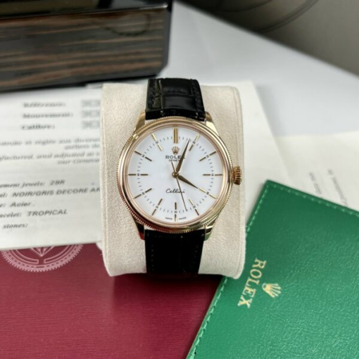 Custom Rolex Cellini White Dial - Swiss 202