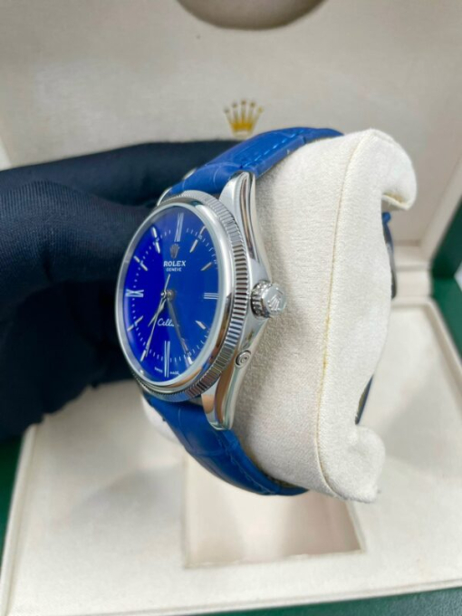 Custom Rolex Cellini Blue Dial - Asian Rolex 166 - Image 4