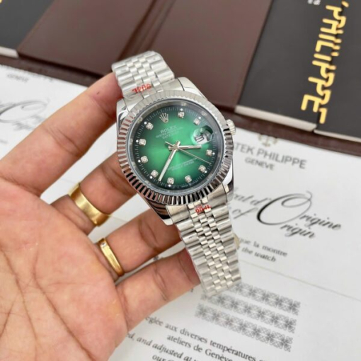 Custom Rolex DateJust Green Dial - Asian Rolex 76