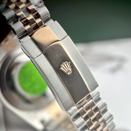 Custom Rolex DateJust Demi Chocolate Dial - Asian Rolex 56 - Image 8