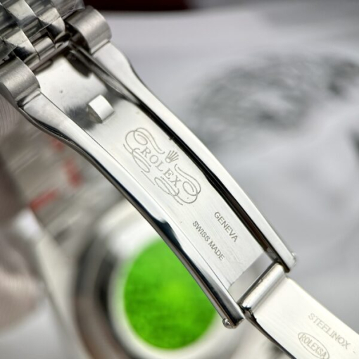 Custom Rolex DateJust Palm Motif Green Dial - Asian Rolex 62 - Image 6