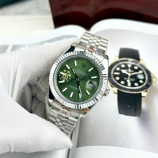 Custom Rolex DateJust Green Dial - Asian Rolex 80 - Image 2