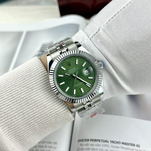 Custom Rolex DateJust Green Dial - Asian Rolex 80 - Image 3