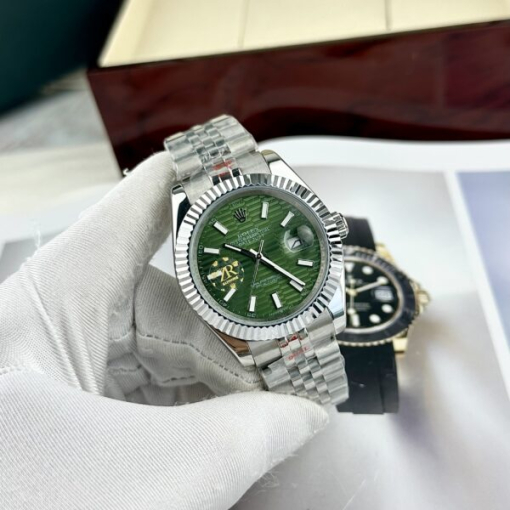 Custom Rolex DateJust Green Dial - Asian Rolex 80 - Image 4