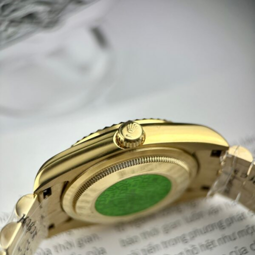 Custom Rolex DateJust Yellow Gold Champagne Computer Dial - Asian Rolex 78 - Image 7