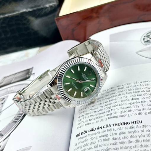 Custom Rolex DateJust Green Dial - Asian Rolex 58 - Image 2