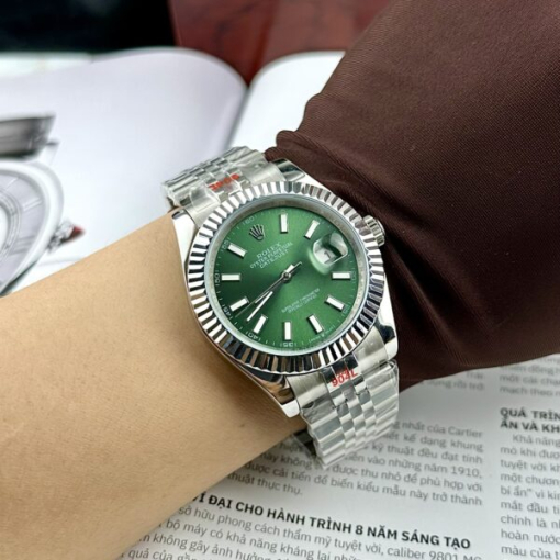 Custom Rolex DateJust Green Dial - Asian Rolex 58 - Image 3