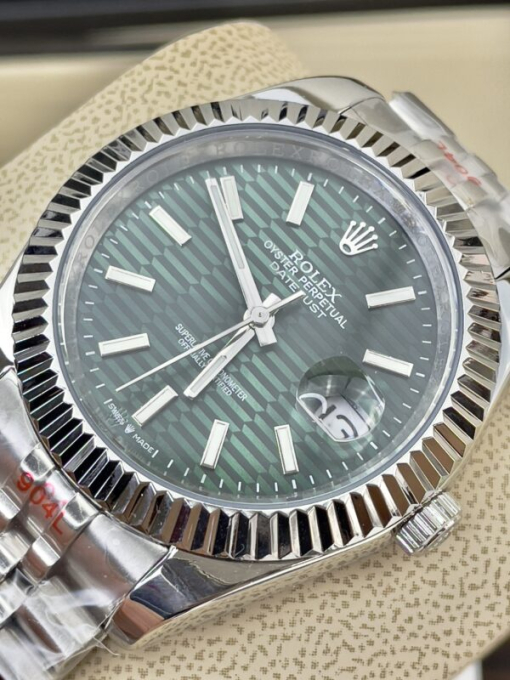 Custom Rolex DateJust Green Dial - Asian Rolex 61 - Image 6