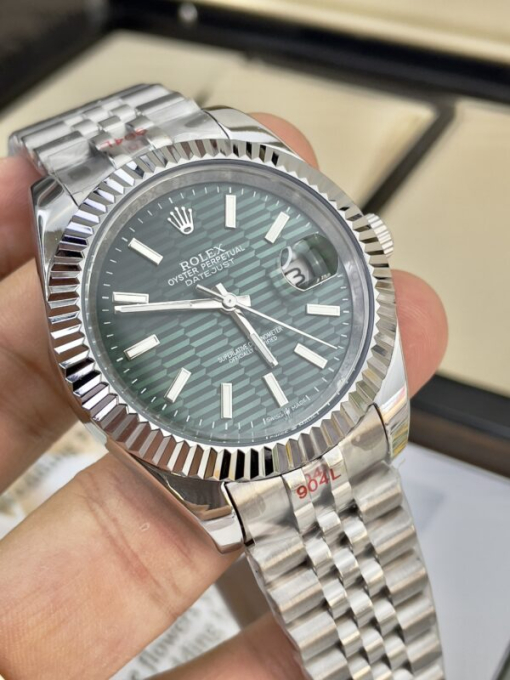 Custom Rolex DateJust Green Dial - Asian Rolex 61 - Image 3