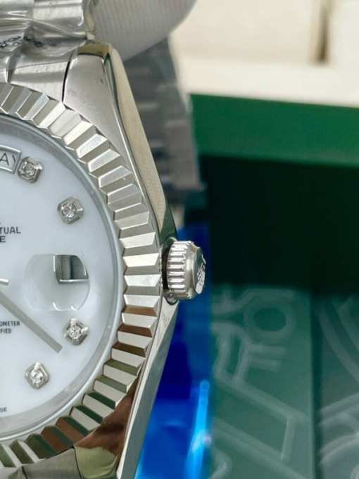 Custom Rolex Day-Date White Dial - Asian Rolex 95 - Image 4